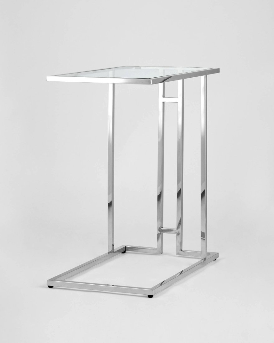 

Журнальный столик Stool Group Бостон 50x32 EET-061-C (прозрачное стекло/сталь серебристый)
