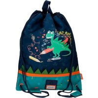 Мешок для обуви Enso Dino artist 9543721 (темно-синий/зеленый)