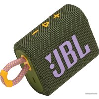 Беспроводная колонка JBL Go 3 (зеленый)