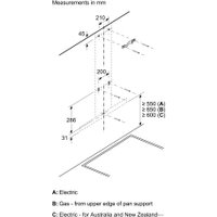 Кухонная вытяжка Bosch Serie 2 DWB96BC60