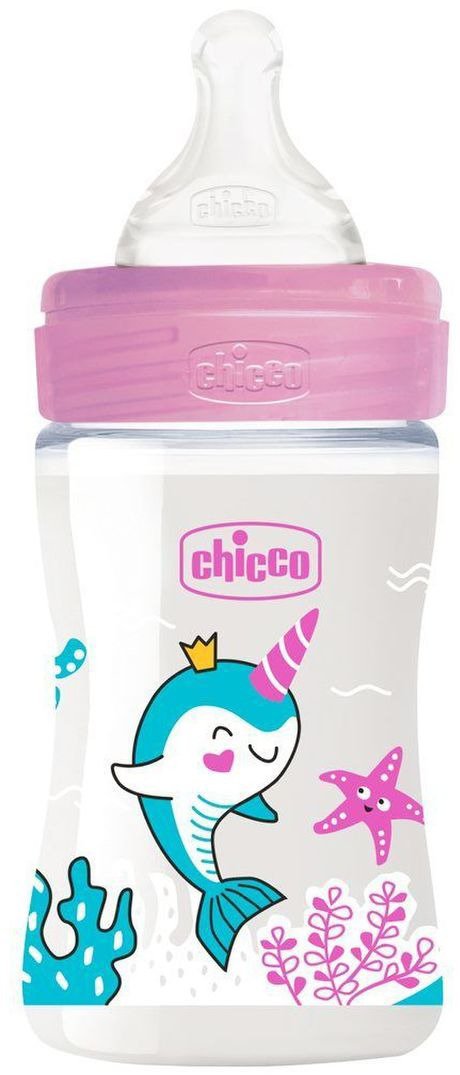 

Бутылочка для кормления Chicco Well-Being Girl 00028611100000 (150 мл)