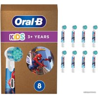 Сменная насадка Oral-B Kids EB10S Spiderman (8 шт)