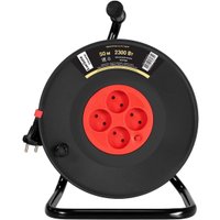 Удлинитель ExeGate industrial ECS-10-2-50 2х1,0мм2, 10А/2.3кВт