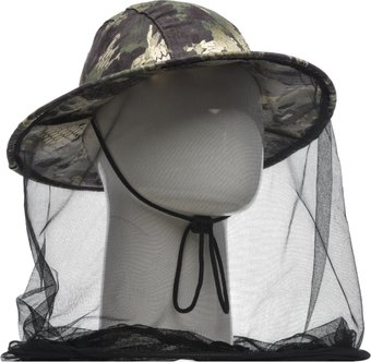 Накомарник  Huntsman Антигнус c кольцом Зеленый питон Смесовая (р.58)