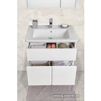  Roca Тумба Up 60 ZRU9303010 с умывальником Gap 60 (белый)