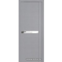 Межкомнатная дверь ProfilDoors 2.01STP 80x200 (pine manhattan grey, стекло lacobel белый лак)