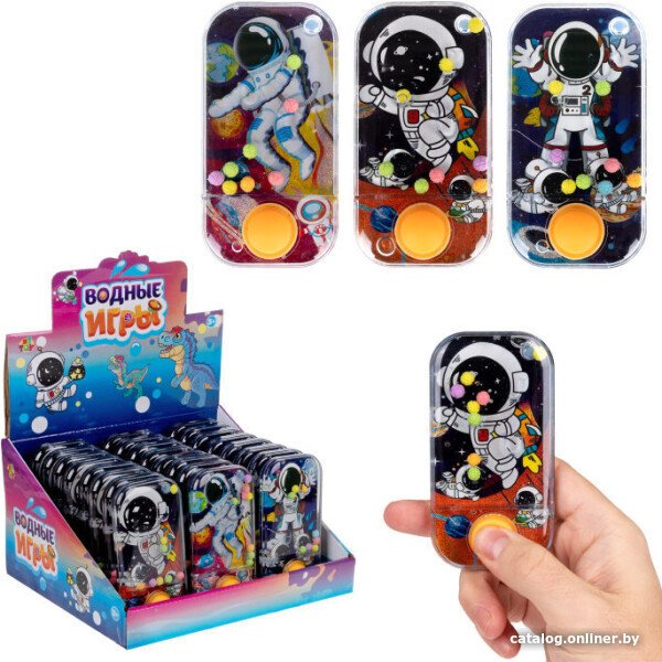 Развивающая игрушка 1toy Т24407 Водная игра (космос)