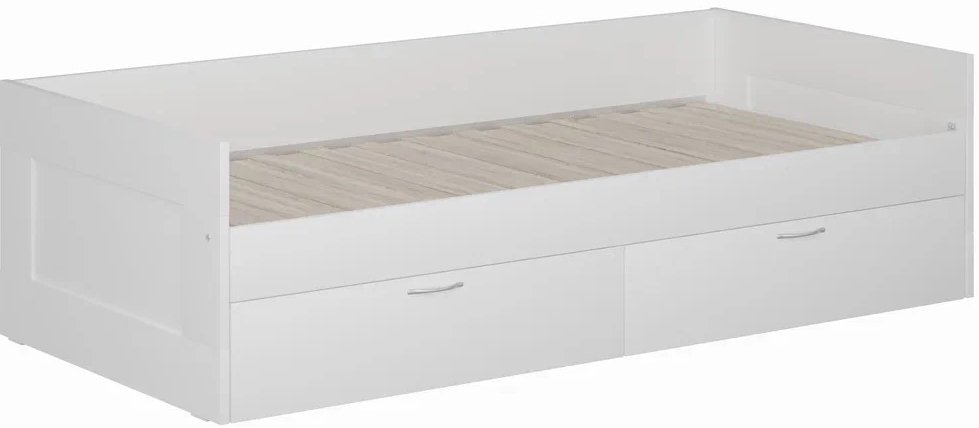 

Кровать с выдвижным спальным местом Mio Tesoro Сириус раздвижная 90x200 2.02.08.230.1 (белый)