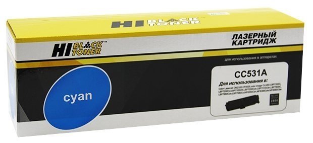 

Картридж Hi-Black HB-CC531A/№ 718