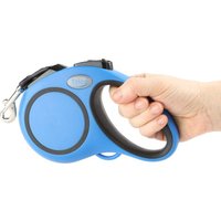 Поводок-рулетка Triol Urban 11121010 (M, 5м лента, синий)