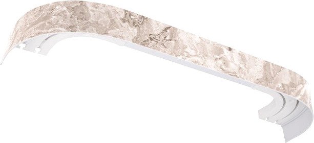 

Карниз для штор Legrand Аврора 5см с/п 2.4м 2р узкий 58146396 (бежевый)