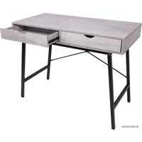 Стол AksHome Agat 80035 (бетон/черный металл)