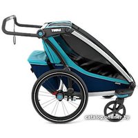 Детский велоприцеп Thule Chariot Cross 2 (Thule Blue/Poseidon)