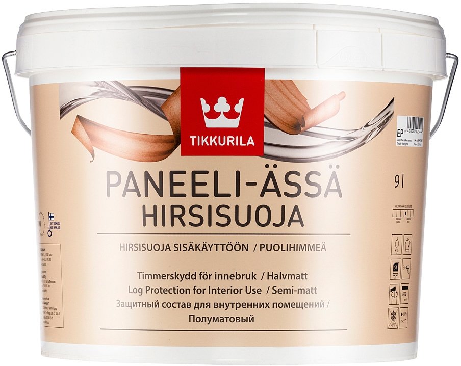 

Лак Tikkurila Paneeli Assa Hirsisuoja 9 л