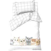 Детский комплект постельного белья Этель Happy Cats 7582933