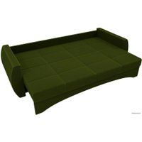 Диван Лига диванов Сатурн 28172 (микровельвет, зеленый)