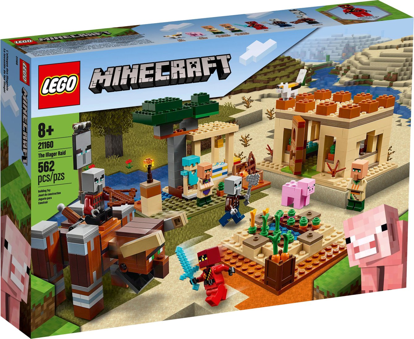 

Конструктор LEGO Minecraft 21160 Патруль разбойников