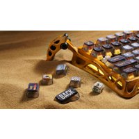 Клавиатура Gravastar Mercury K1 Pro Special Edition Battle-Worn Yellow (GravaStar x Kailh Speedy Mint) в Могилеве