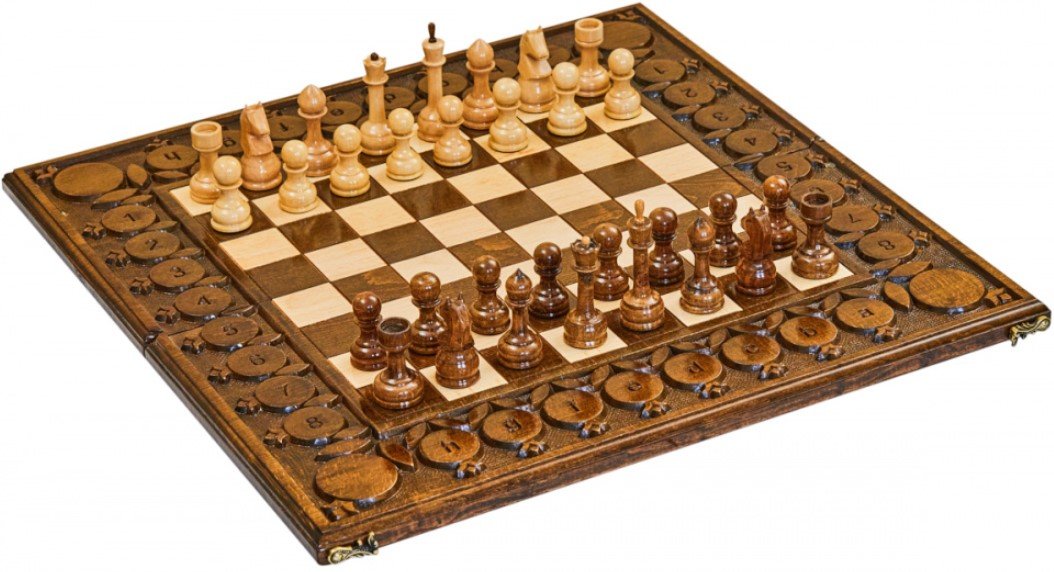 

Шахматы/нарды Haleyan 2 в 1 kh121