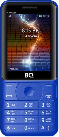 

Телефон BQ Charger (синий) [BQ-2425]