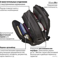 Городской рюкзак BRAUBERG Bisiness 229873
