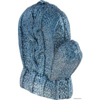 Фигурная свеча Волшебная страна Варежка 008335 (синий)