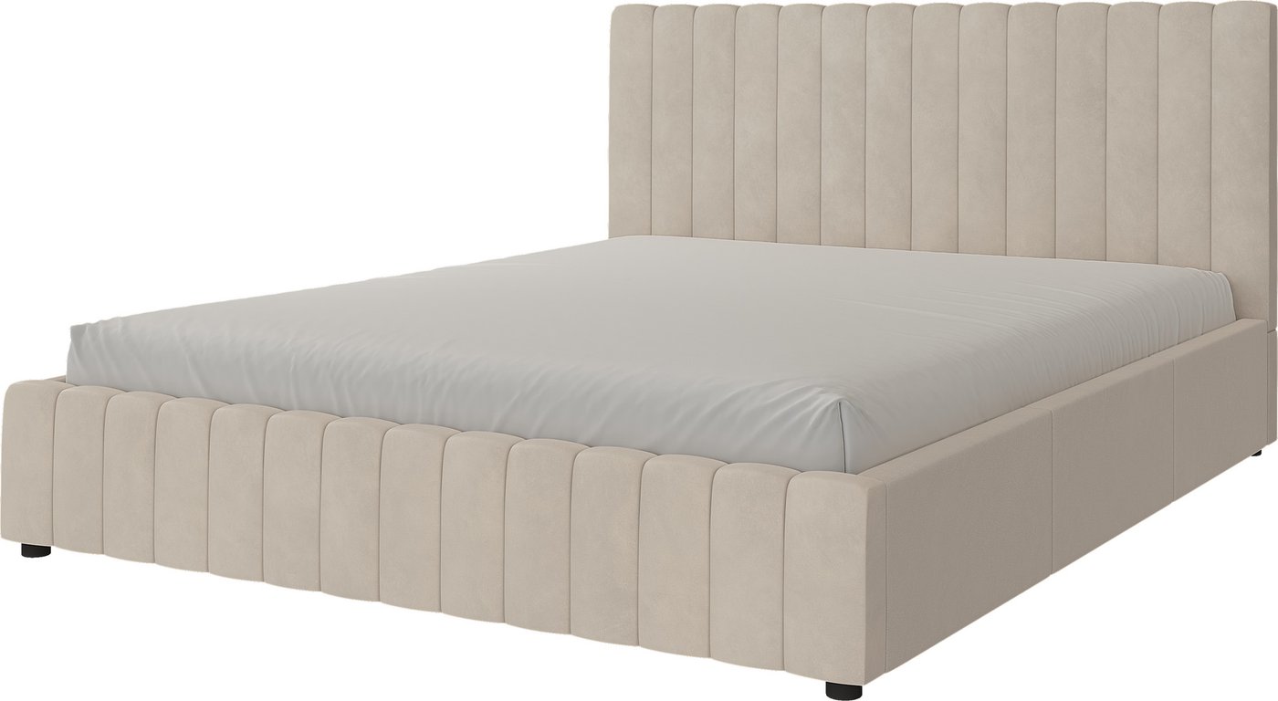 

Кровать Bravo Мебель Нельсон 160х200 без п/м стандарт 9 вариант (карамель, полоса)