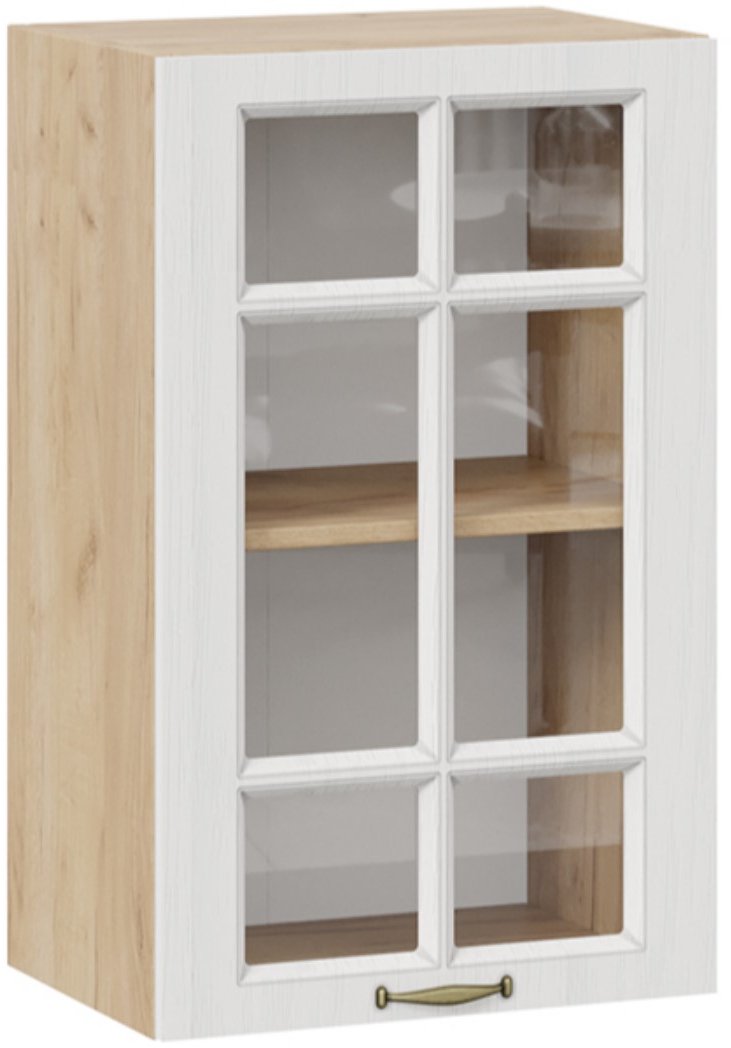 

Шкаф навесной Трия Лина 1В45С (дуб крафт золотой/белый)