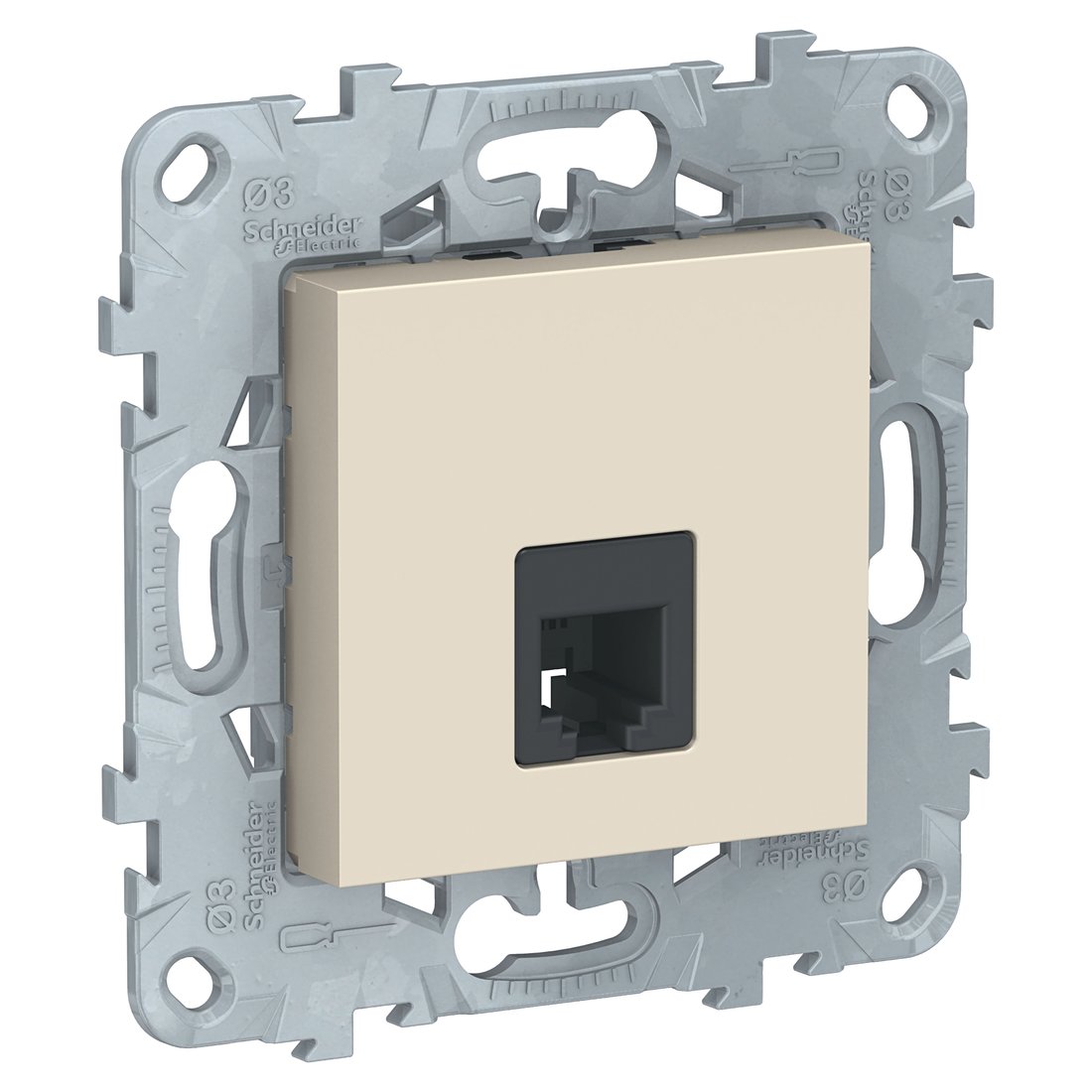 

Розетка телефонная Schneider Electric Unica NU549244