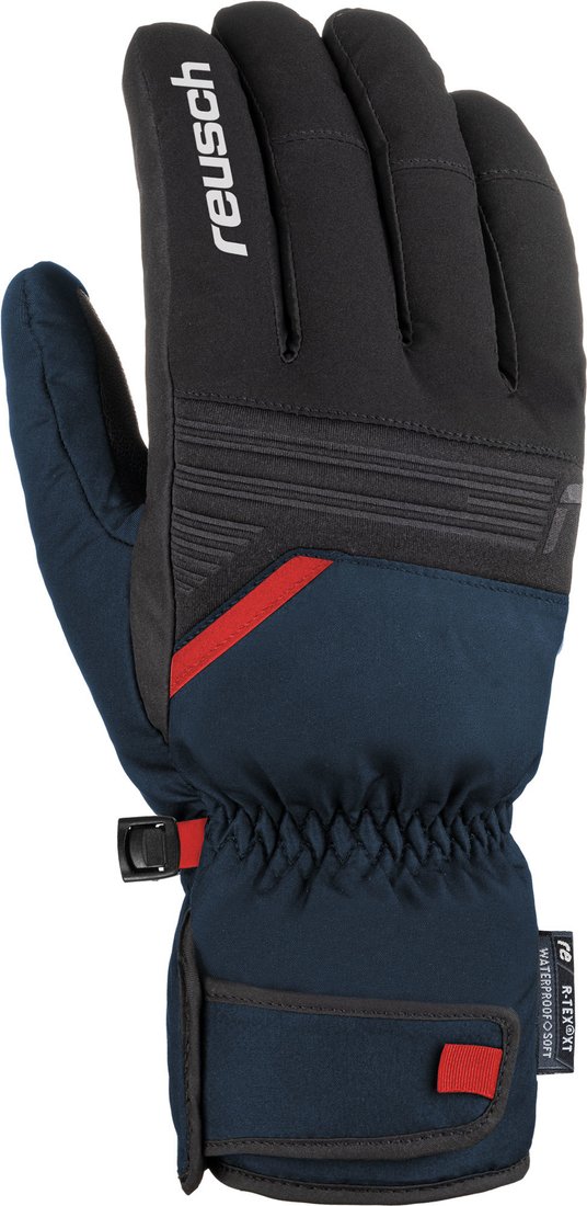 

Горнолыжные перчатки Reusch Bradley R-Tex XT dress 6101265-4482 (р-р 6.5, blue/fire red inch)