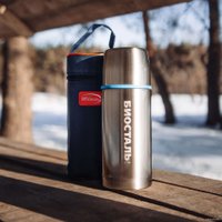 Термос БИОСТАЛЬ NBP-750-1 0.75л (серебристый)