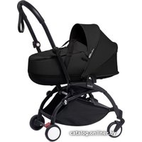 Универсальная коляска Babyzen Yoyo2 (2 в 1, каркасная люлька, черная рама, черный)