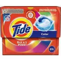 Капсулы для стирки Tide Все в 1 Pods Color (14 шт)