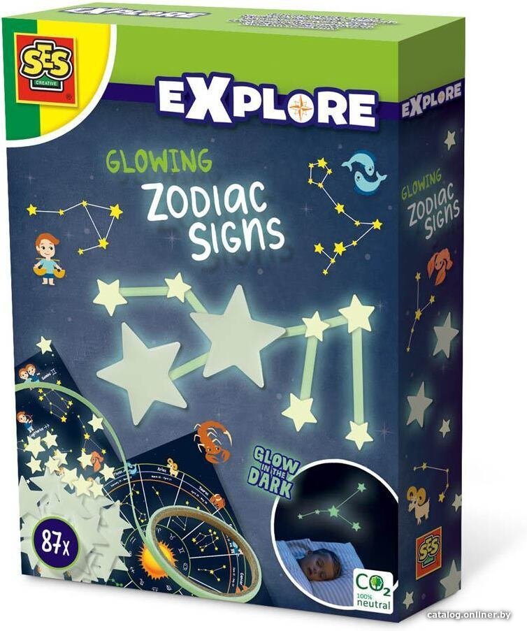 Набор для создания поделок/игрушек SES Creative Explore Знаки зодиака 25122