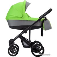 Универсальная коляска BEBETTO Magnum (3 в 1, 193, черная рама)