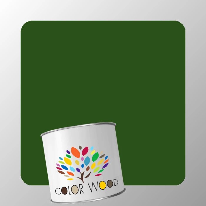 

Эмаль Colorwood RAL 6010 (0.45 кг + 225 мл отвердитель)