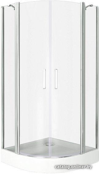 Душевой уголок Good Door Pandora R 100x100 (прозрачный/хром)