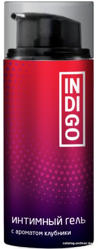 Смазка для вагинального секса Indigo с ароматом клубники 100 мл
