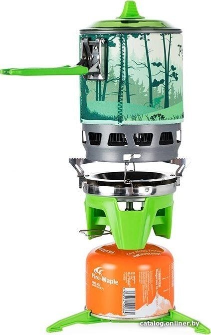 Туристическая горелка Fire-Maple Star X3 (зеленый)