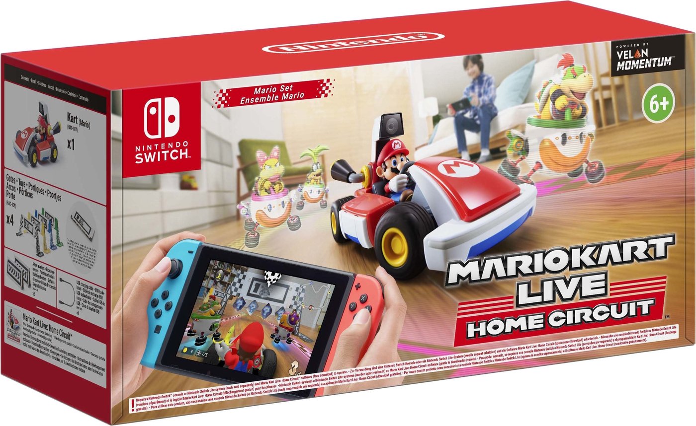 

Mario Kart Live: Home Circuit. Набор Mario для Nintendo Switch