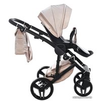 Универсальная коляска Junama Clermont (2 в 1, бежевый/рама черная)