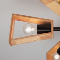 Люстра средней высоты Евросвет Klark 70056/6 (черный)