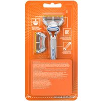 Бритвенный станок Gillette Fusion5 2 сменные кассеты 7702018874125
