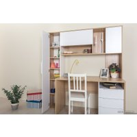 Стол Mobi Комфорт 12.95 (дуб сонома/белый PE шагрень)