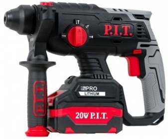 Перфоратор P.I.T. PBH20H-22B/1 (с 1-им АКБ, кейс)
