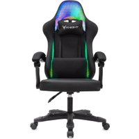 Игровое (геймерское) кресло Knight Wolf RGB (черный)