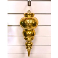 Елочная игрушка GreenTerra Сосулька 35см 202509 (золото)