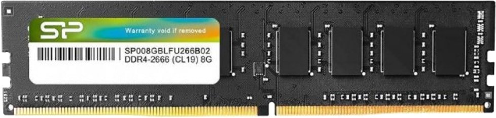 

Оперативная память Silicon-Power 8GB DDR4 PC4-21300 SP008GBLFU266B02