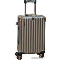 Чемодан DoubleW E087# (S, темно-серый)