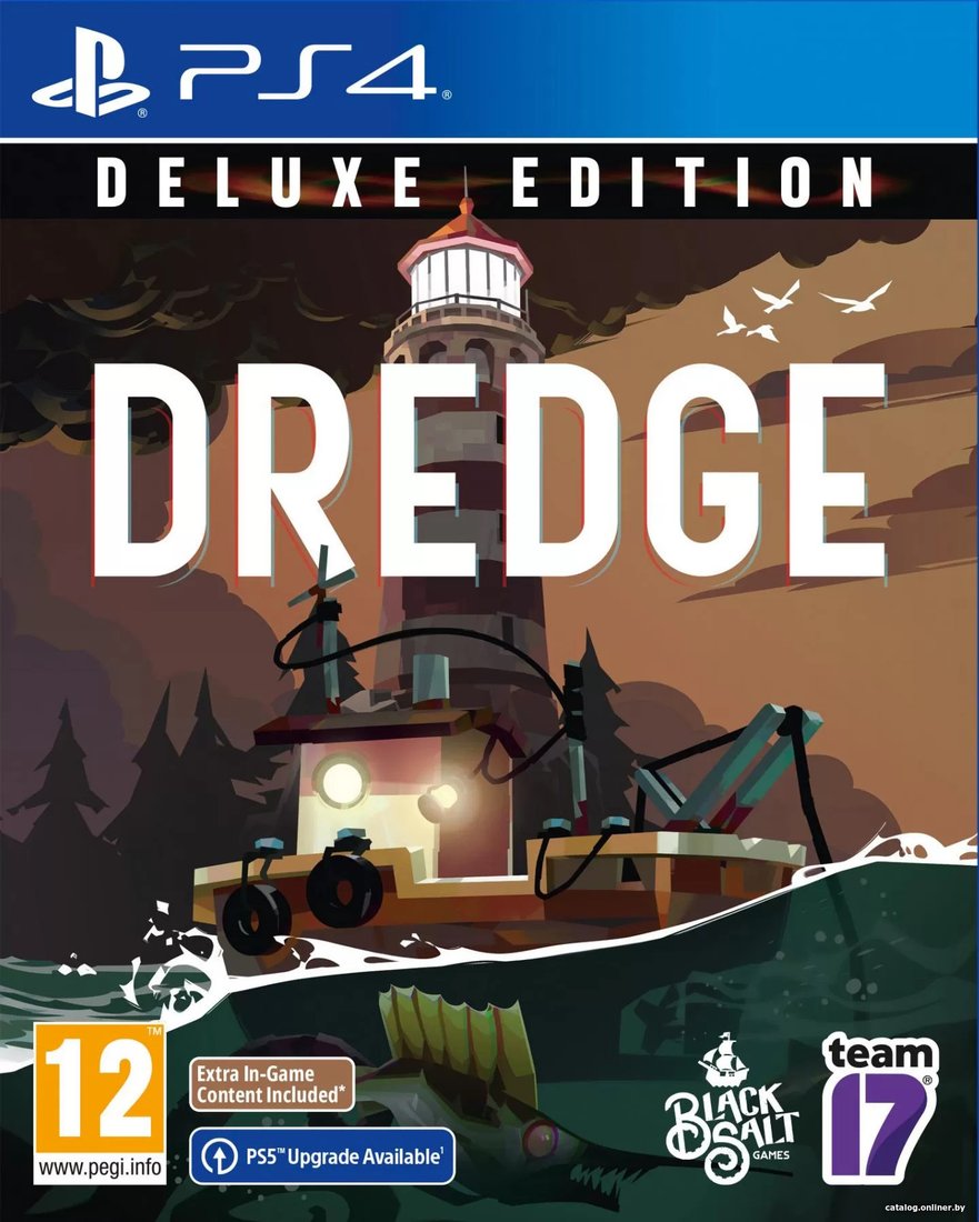 Dredge Deluxe Edition (без русской озвучки, русские субтитры) для PlayStation 4